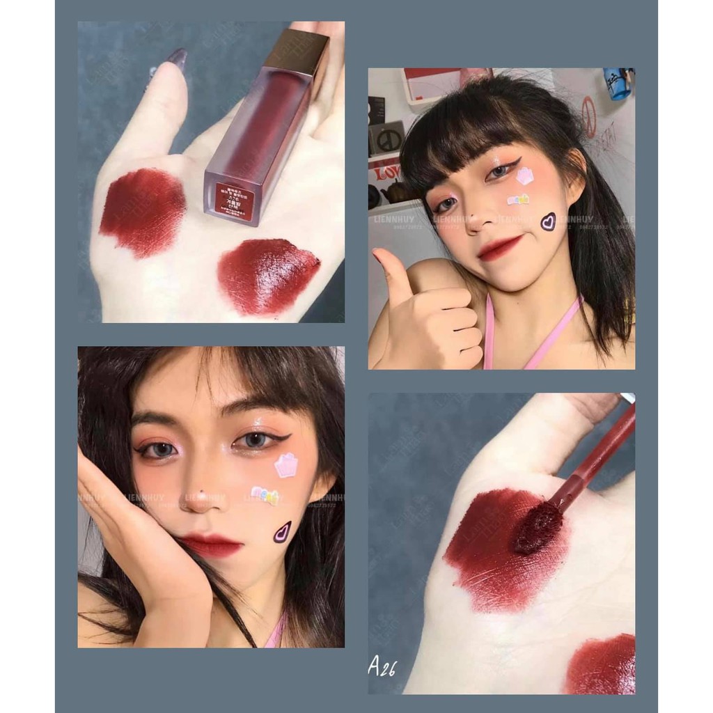 SON KEM BLACK ROUGE A26- Nâu Trầm Pha Cam