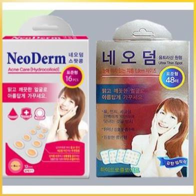 NEODERM MIẾNG DÁN LỘT MỤ.N NEODERM THIN ULTRA – NEODERM  - HÀN QUỐC Hộp 16/48/55 Miếng