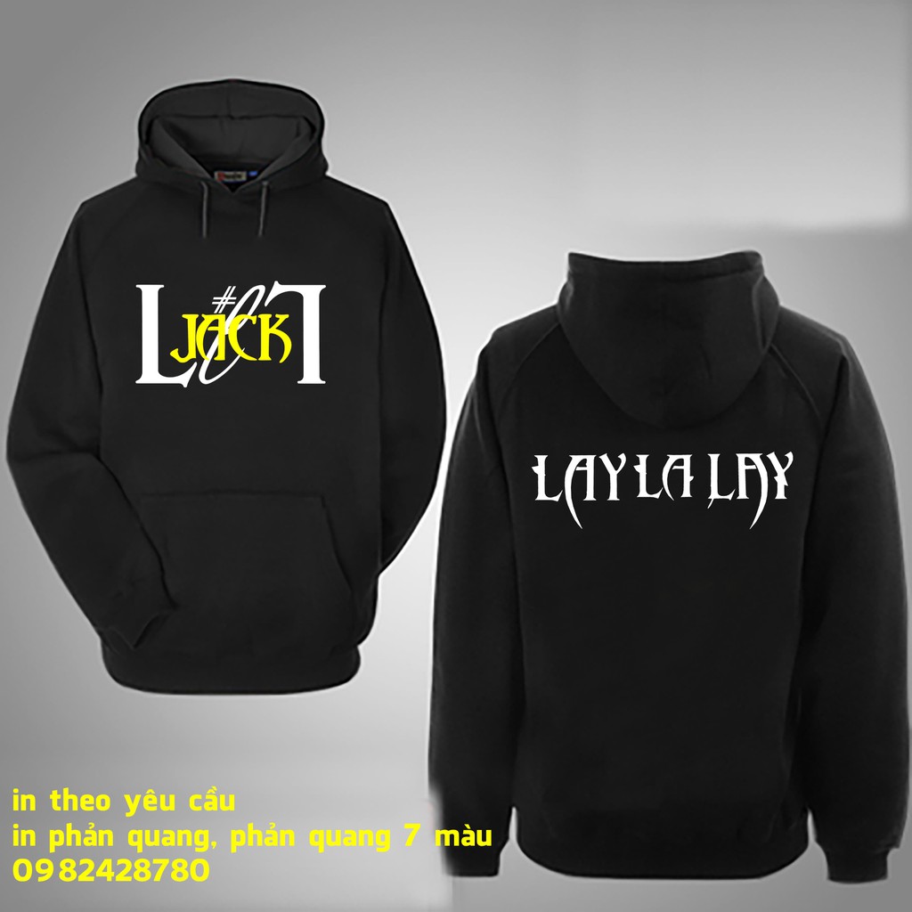 ( RẺ VÔ ĐỊCH) áo hoodie JACK _ hoodie LAY LA LAY phản quang mới nhất