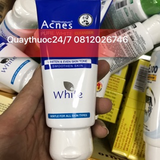 Sữa rửa mặt dưỡng trắng acnes purw white cleanser