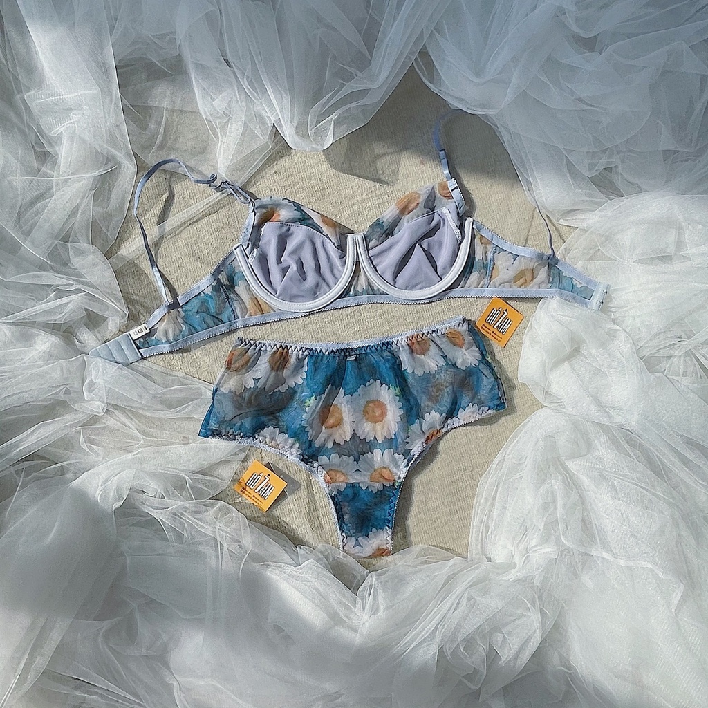 Set gọng lưới hoa cúc màu mềm mại tinh tế Cô Kim 7 | BigBuy360 - bigbuy360.vn