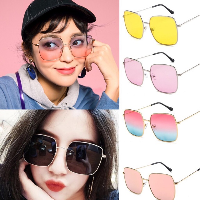 [Mã FARSSTGRE giảm 5K đơn bất kỳ] MẮT KÍNH THỜI TRANG FORM VUÔNG HOT TREND 480 PHONG CÁCH HÀN QUỐC