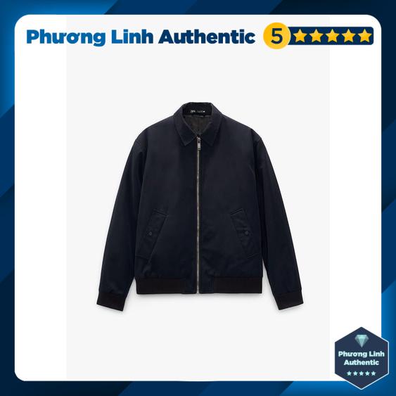 Áo khoác Nam trần bông chống nước Zara Auth New Tag có sẵn 6518/400 6518400