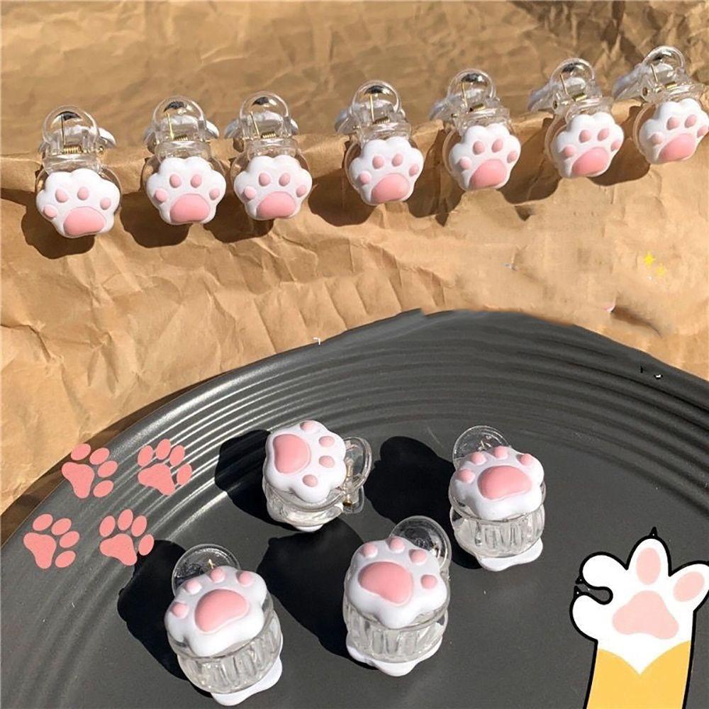 Kẹp Tóc Móng Vuốt Mèo Bằng Nhựa Resin Dễ Thương