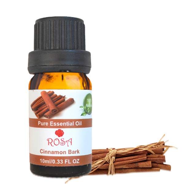 Tinh dầu vỏ quế nguyên chất 10ml dùng xông phòng, khử mùi với máy khuếch tán &amp; đèn xông tinh dầu, làm nến thơm, mỹ phẩm.