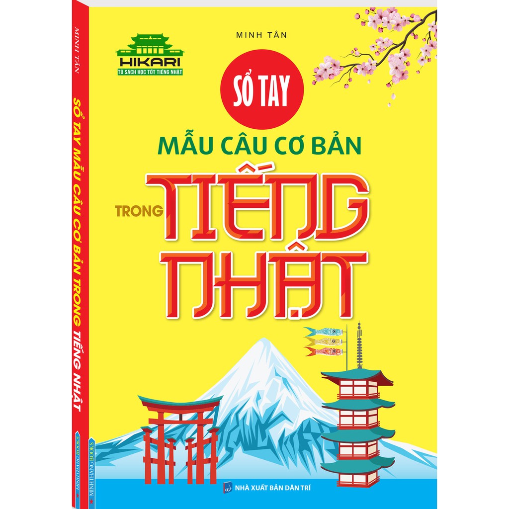 Sách - Sổ tay mẫu câu cơ bản trong tiếng Nhật