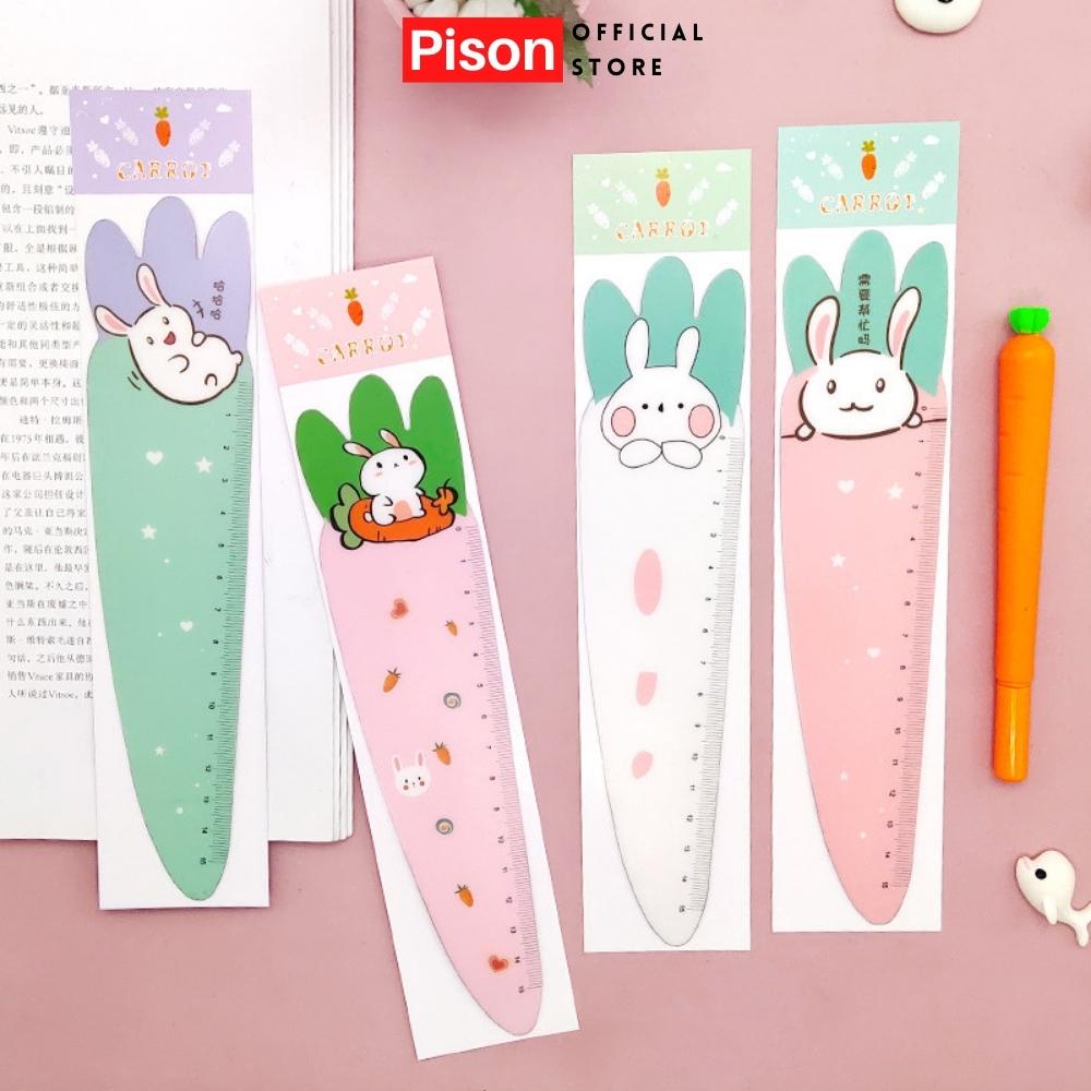 Thước kẻ hình thỏ ôm cà rốt đáng yêu 🍀Clovershop68🍀