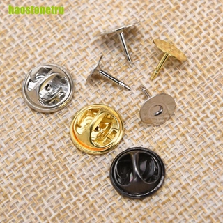 [Tru] 30 Cái / bộ Đồng Bướm Ly Hợp Huy Hiệu Pin Sau Bóp Khóa DIY Làm Trâm Cài