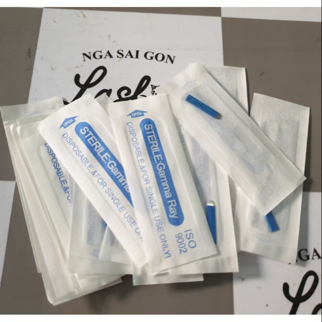 Lưỡi dao điêu khắc định hình chân mày DCPX, tròn đen và dao xéo,