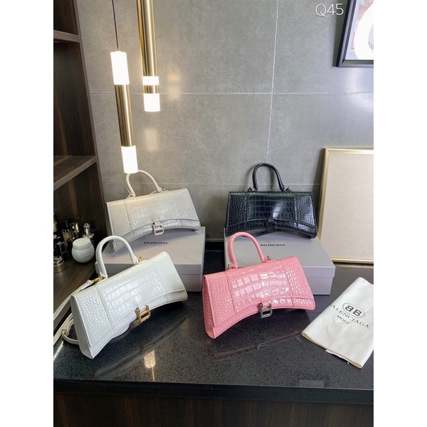 Túi xách/ túi đeo chéo nữ Balenciaga Hourglass Xs da thật cao cấp
