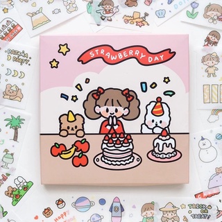 Sticker cute, dễ thương mẫu HOT nhất dán trang trí laptop, mũ nón bảo hiểm, vali, xe tay ga, ván trượt