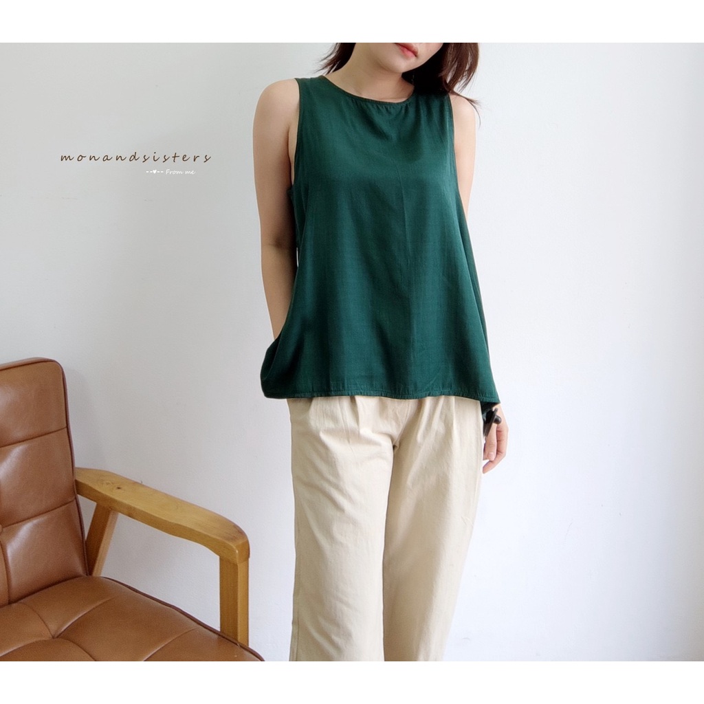 Áo Sát Nách Nút Bọc Lưng - 41789