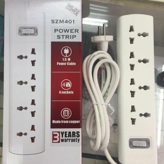 Ổ cắm điện Hunkey ZMP 401 - Hàng chính hãng bảo hành 12 tháng