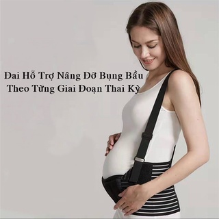 Đai Đỡ Bụng Bầu Cho Mẹ Bầu Chống Đau Lưng, 4 Mùa Thoáng Khí