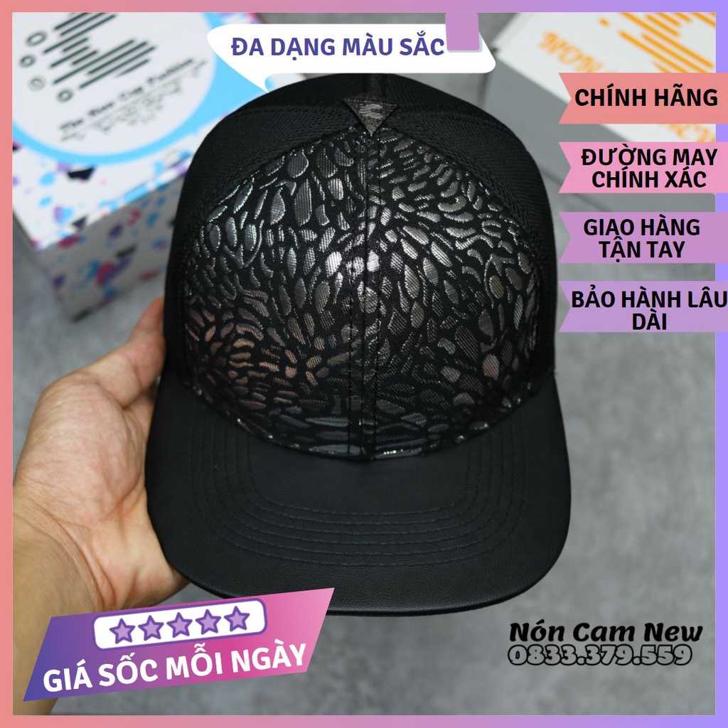 Mũ lưới trai NONCAM phiên bản mới nhất dành cho nam màu ánh kim siêu độc lạ FULL BOX (CÓ VIDEO)