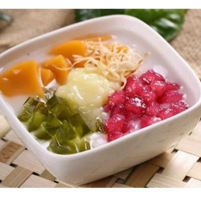 Hạt Lựu Làm Sẵn/Củ Năng Bọc Bột gói 250g- CHUYÊN DÙNG LÀM TOPPING CHO CHÈ, TRÀ SEN VÀNG ĐỈNH CHÓP LUÔN