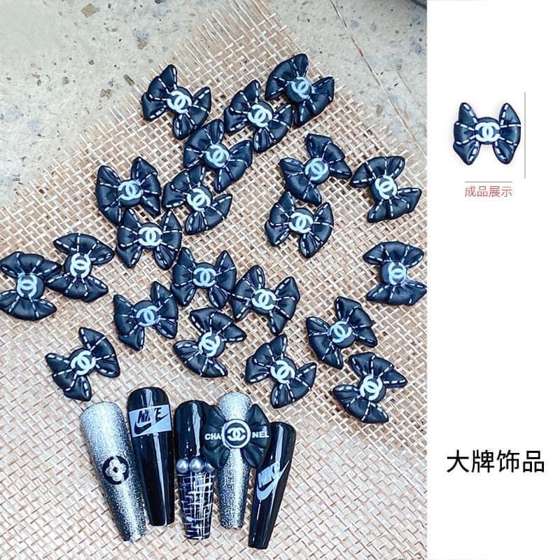 Combo 4 sét nơ trắng đen -100k