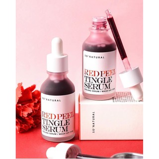 Tinh Chất Red Peel Tingle Serum So’Natural 35ml