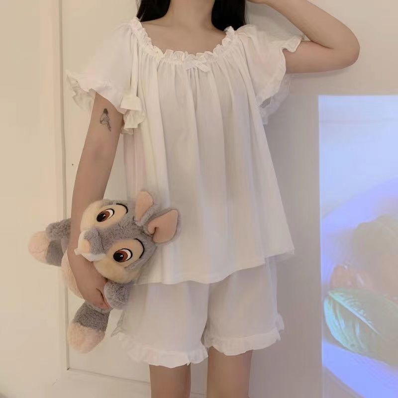 ❤️❤️Bộ đồ ngủ vải mỏng kiểu Nhật Bản thiết kế đơn giản dễ thương | BigBuy360 - bigbuy360.vn