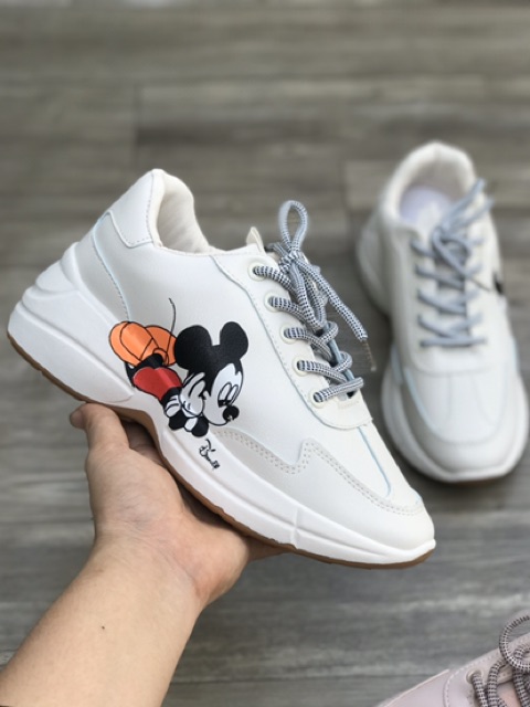 Giày sneaker mickey cực hot (video+ảnh thật)