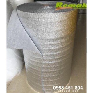 xốp PE 10m tráng bạc 3mm( tấm xốp FE foam tráng bạc) cách nhiệt, cách âm nhà ở...