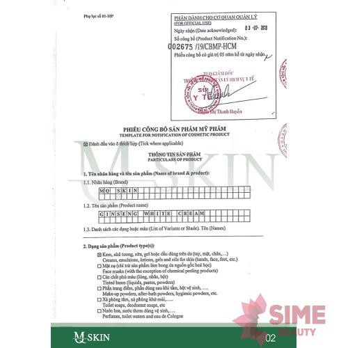 Thay Da Nhân Sâm phiên bản cũ đẹp da