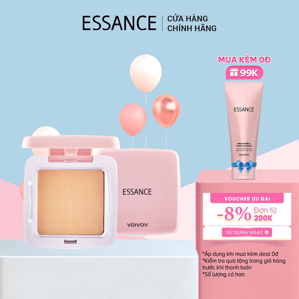 Phấn phủ mịn mượt Essance Silky Pact 11g