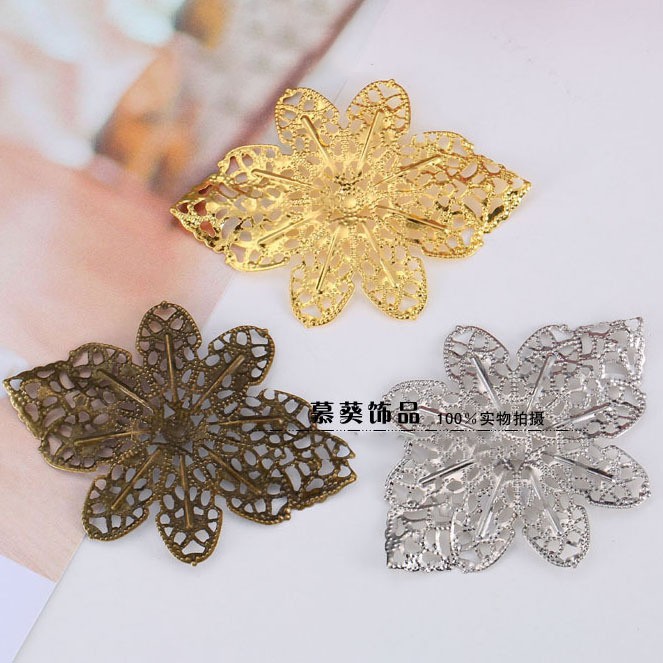 Phiến họa tiết 42*59mm nguyên liệu làm trâm làm trang sức cổ trang cosplay cổ phục