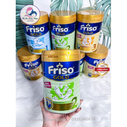 Sữa Friso Gold nội địa Nga đủ số - 800gr