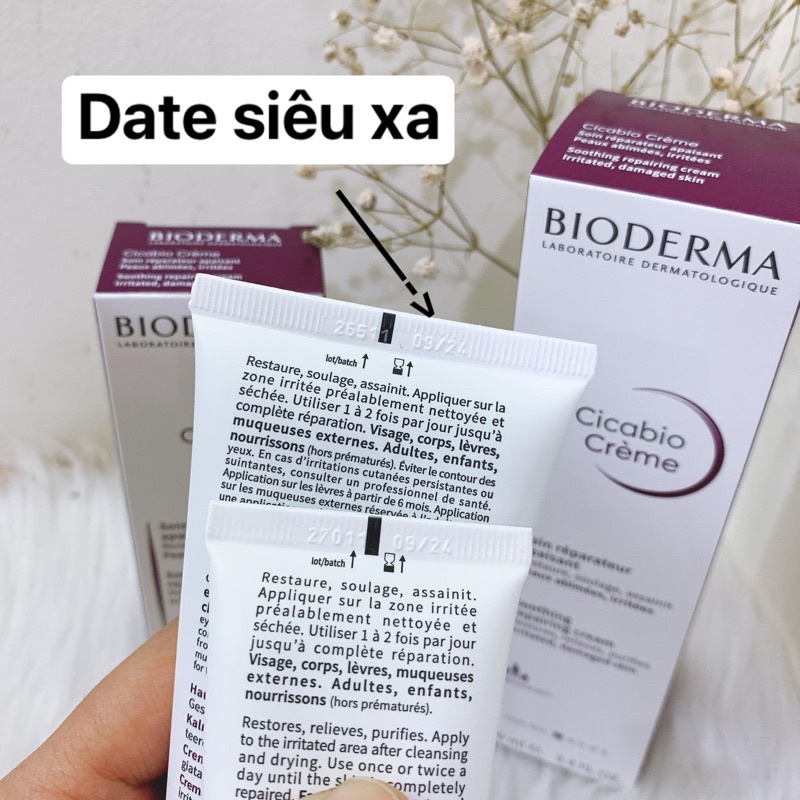 Kem dưỡng phục hồi da Bioderma Cicabio Creme 40ml