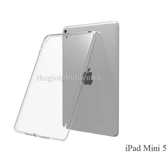 Ốp lưng Silicon cho ipad mini 5 trong suốt