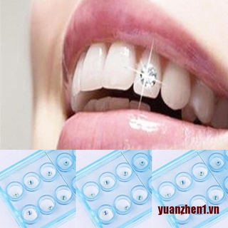 [Zheng] Răng Giả Kim Cương Pha Lê Trắng Trang Trí Răng