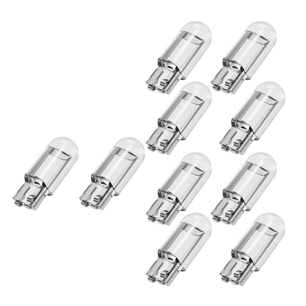 Bộ 10 Đèn Led T10 Cob 12v Ánh Sáng Trắng Cho Nội Thất Xe Hơi | BigBuy360 - bigbuy360.vn
