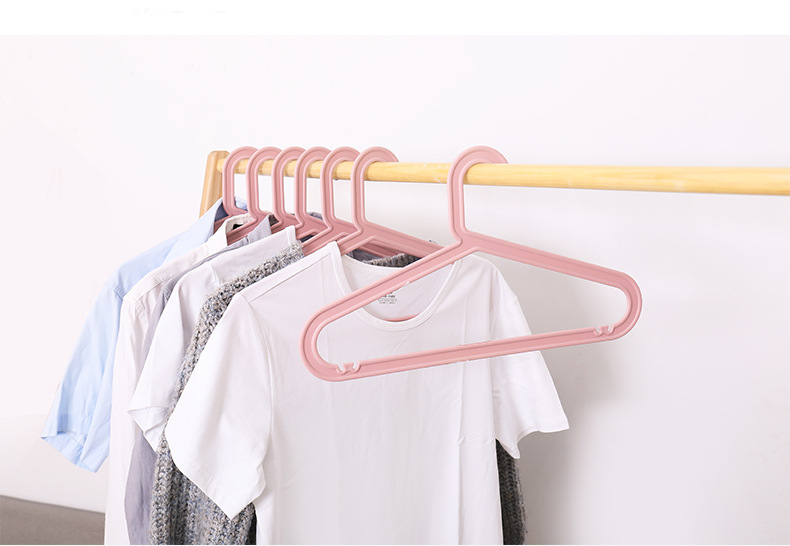 Set 10 móc treo quần áo cao cấp không để lại vết keo phong cách Bắc Âu Baju Ikea