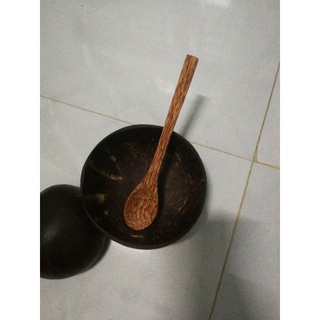 Bát gáo kèm thìa gỗ
