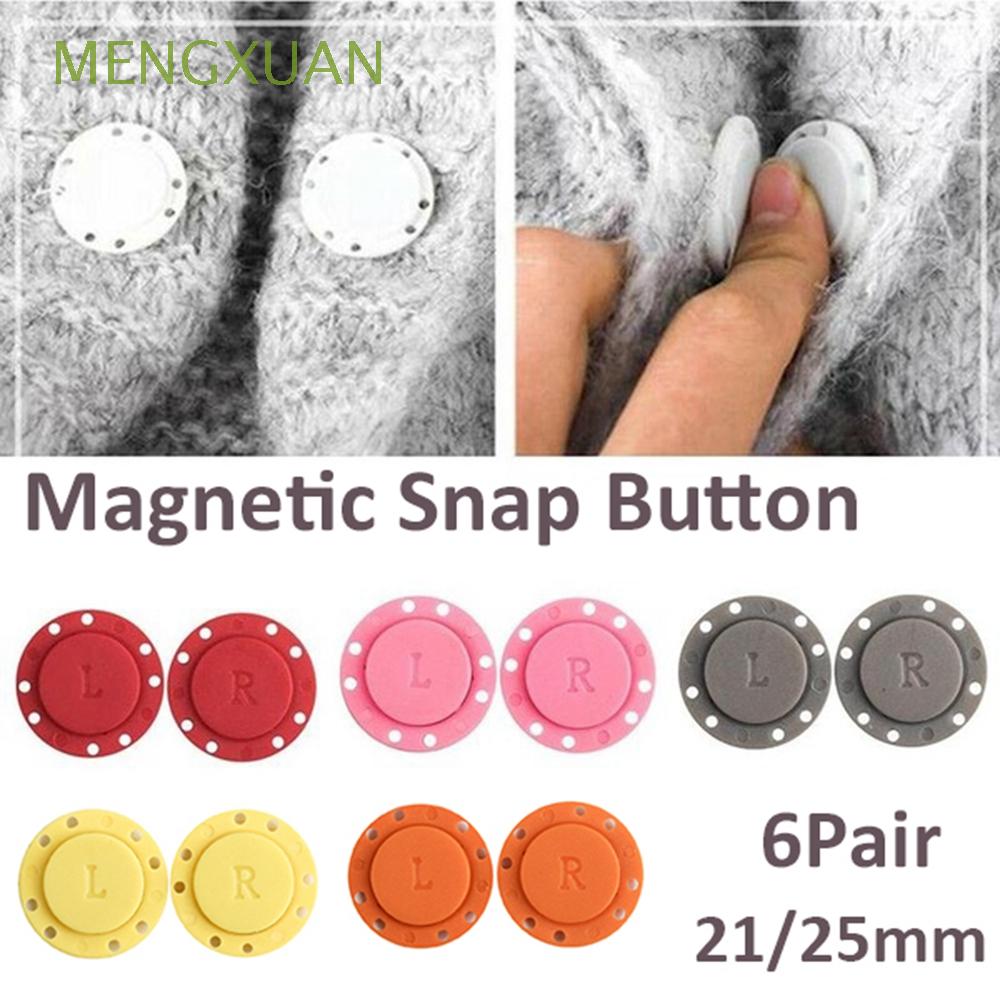 Nút áo nam châm 21mm / 25mm tiện dụng cho may vá