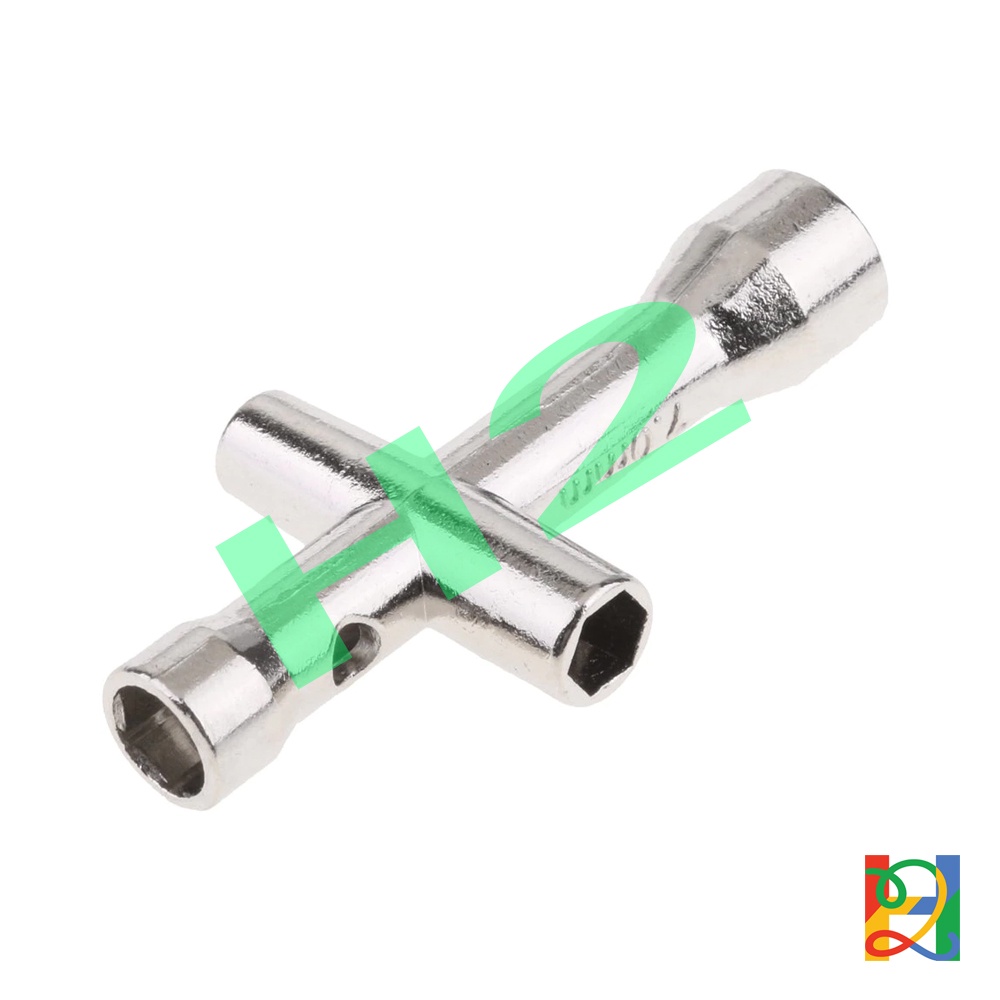 Cờ lê chữ thập mini đa năng M2 / M2.5 / M3 / M4 - Cờ lê lục giác vặn đai ốc