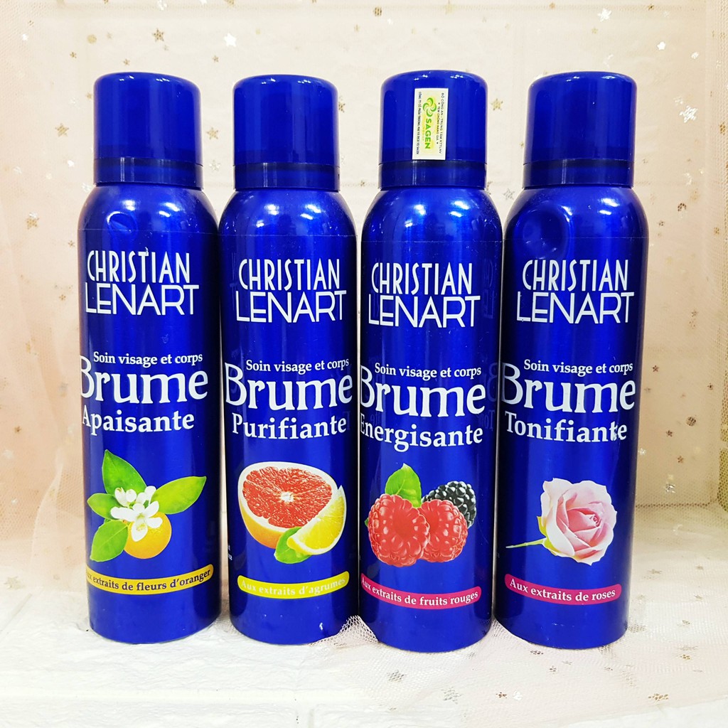 Xịt Khoáng Christian Lenart Soin Visage Et Corps Brume 150ML