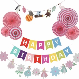 Dây chữ Happy Birthday giấy