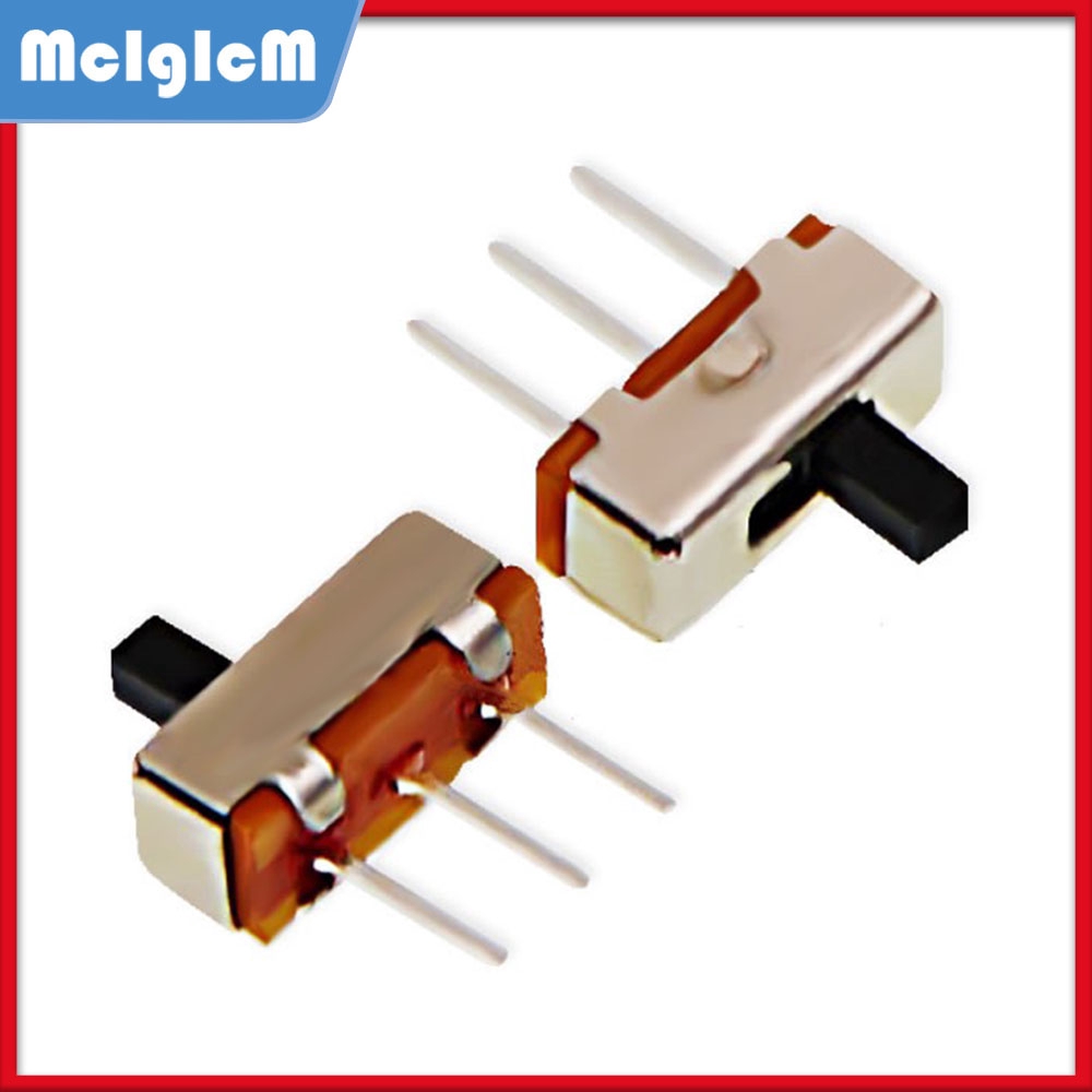Set 100 công tắc gạt bật/tắt SS-12D00 4MM SPDT 1P2T