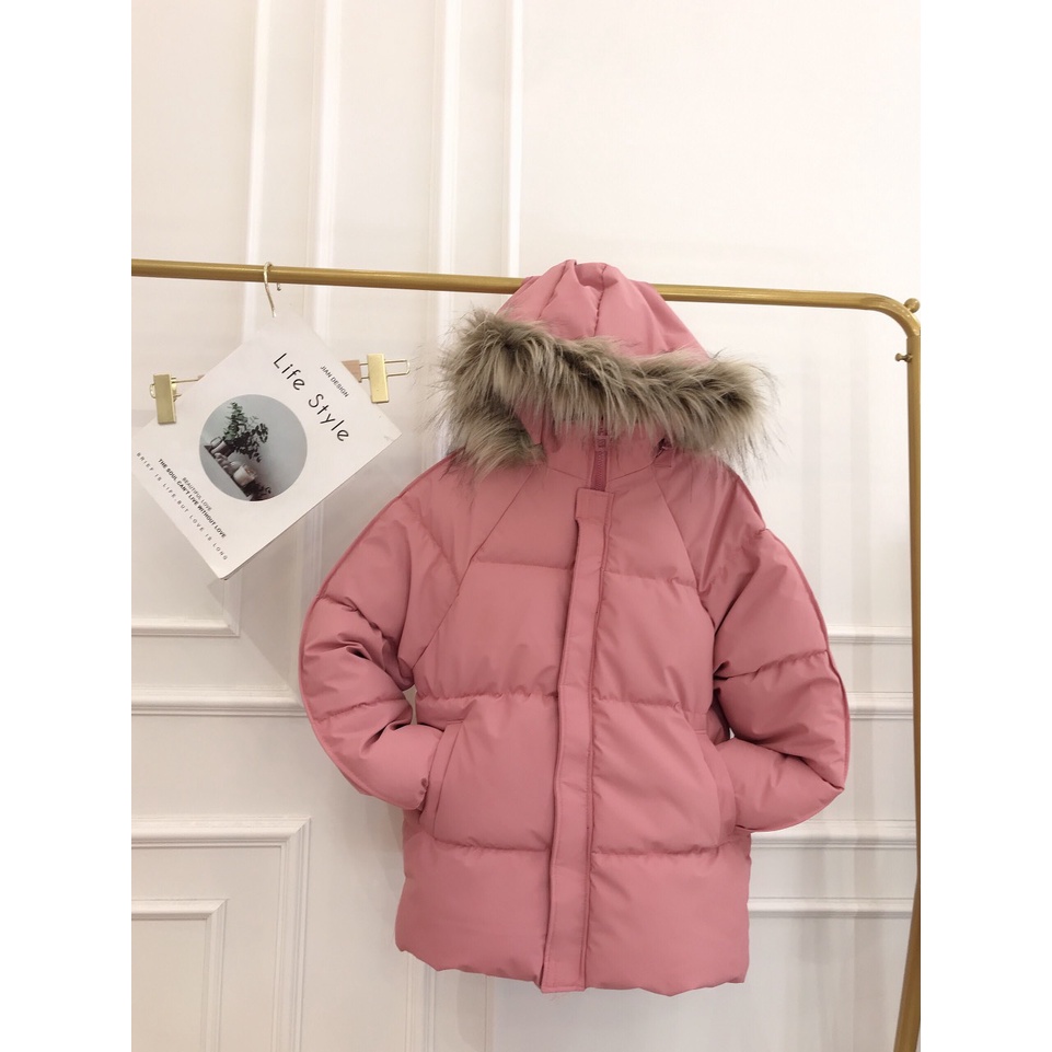 Áo phao 5 màu lông chồn - Áo khoác nữ chất phao trần lông tháo rời - LYLY STORE | BigBuy360 - bigbuy360.vn