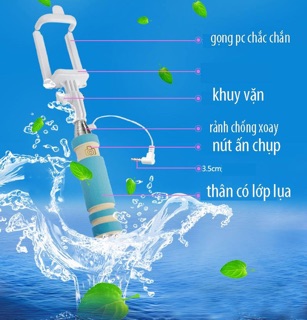 Gậy Chụp Ảnh Selfie Monopod Mini ( xách tay Usa) 