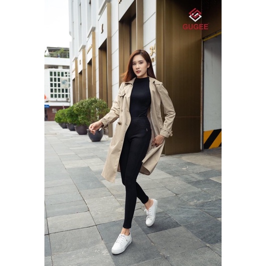 Quần tregging Umi cạp cao nâng mông thần thánh GUGEE - có BIGSIZE - có quần lót lông