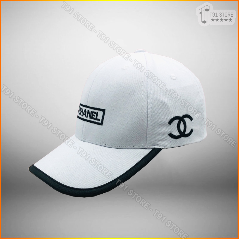 Mũ lưỡi trai chất kaki, thêu chữ, thêu logo viền - Nón kết thời trang, trẻ trung phù hợp mọi đối tượng