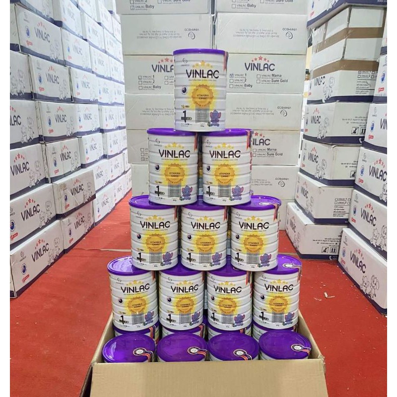 Sữa vinlac đủ số 900g