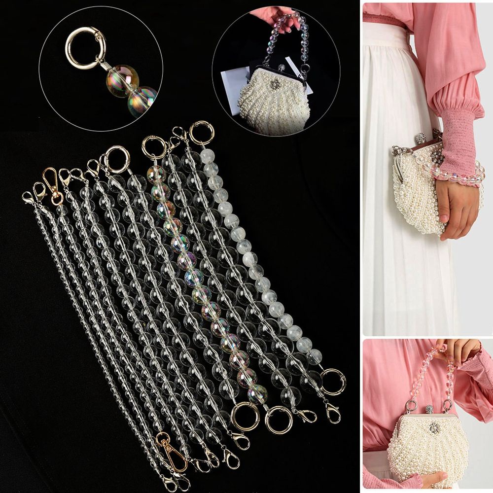 Chất Lượng Cao|Dây Chuỗi Ngọc Trai Dài Đeo Vai/ Đeo Vai Thời Trang 18 Kích Thước DIY