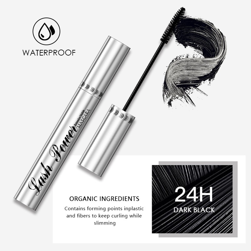 Mascara Qibest chải cong và dài lông mi tạo hiệu ứng sợi mi 4D 40g