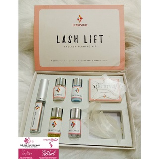 Sét Bộ Uốn Mi LASH LIFT 3D 6D Collagen Hàn Quốc Iconsign