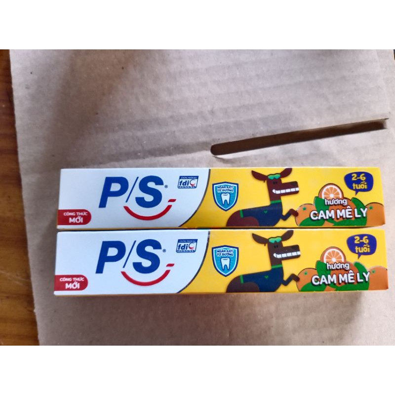 Kem Đánh Răng Trẻ Em P/S Hương Cam mê ly 45g