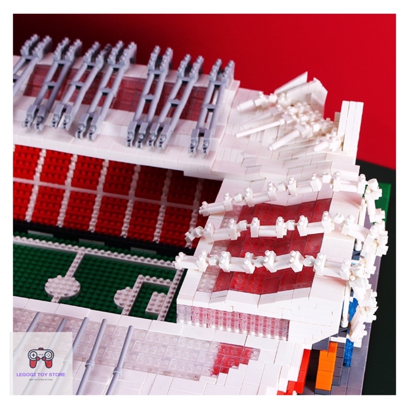 Đồ chơi lắp ghép xếp hình Lego Sân vận động Old Trafford mô hình nanoblock